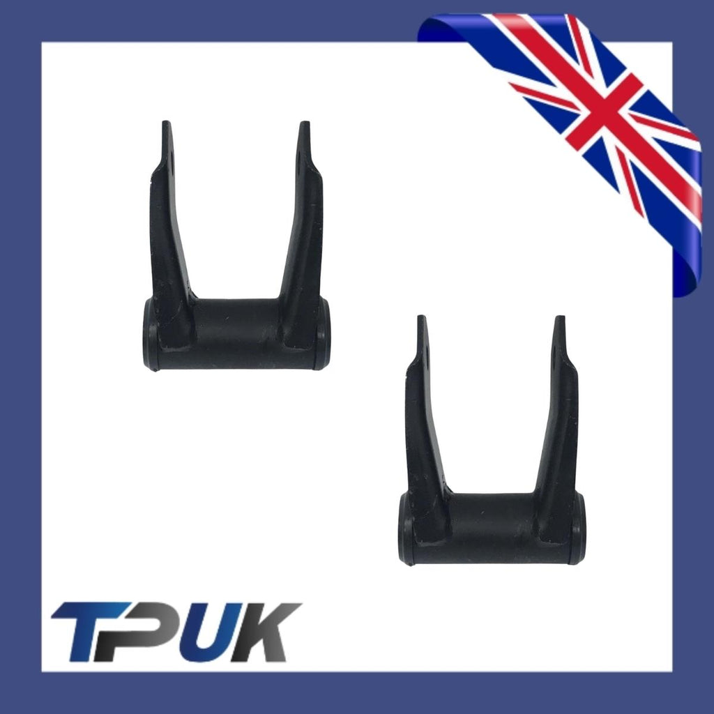 Rear Leaf Spring Shackes For Ford Transit Mk7 2006 - 2014 Pair Left Right Bush