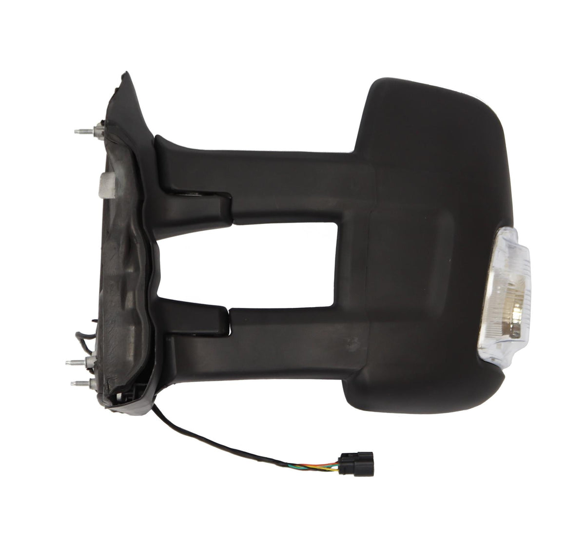 Ford Transit Mk8 Left Side Long Arm Door Mirror + Light Clear 2014 On Passenger