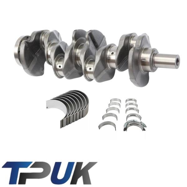 Crankshaft For Ford Transit Mk8 MK9 Custom 2.0 Ecoblue 2016> & Bearings E6 E6.2