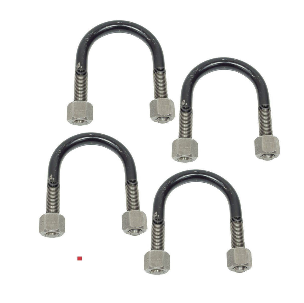 FORD TRANSIT 60MM LEAF SPRING U BOLT MK7 FOR UP TO 2+1 UBOLT SET OF 4