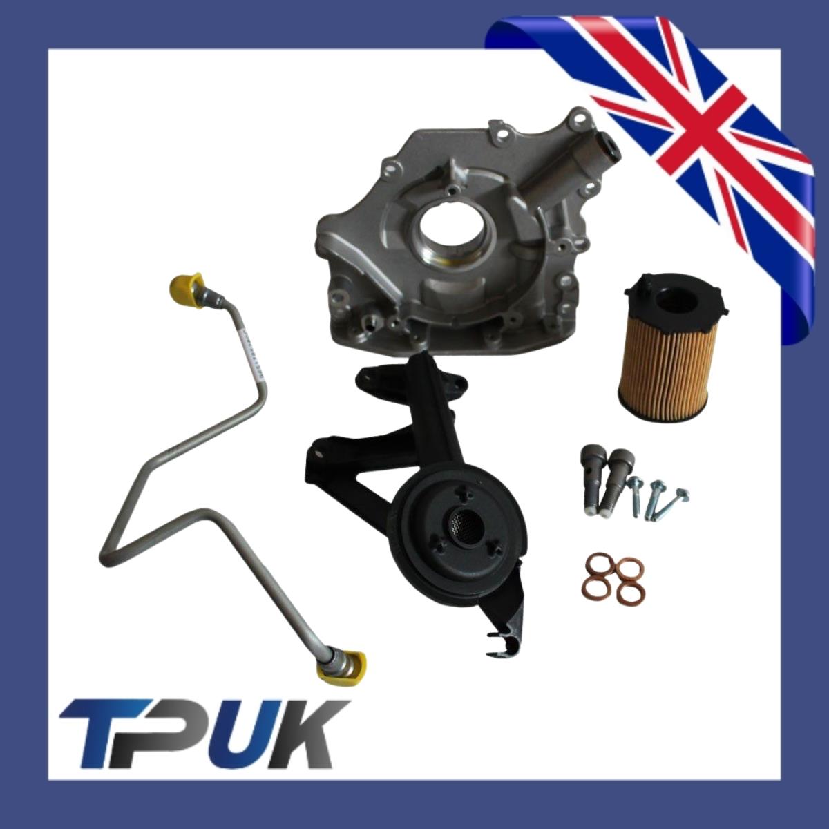 Turbo Fitting Kit 1.6 Hdi Tdci Dv6 110 Ford Peugeot Citroen Oil Pump Filter Kit