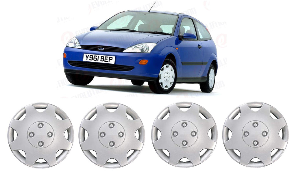 Ford Focus Mk1 Set Of 4 14" Inch Wheel Trim Hub Cap Cover 1998 - 2005