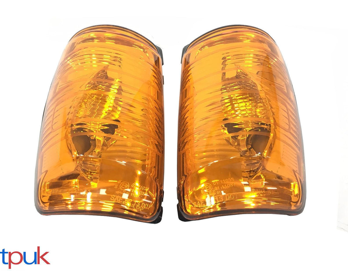 Ford Transit Mk8 2014 On. Wing Mirror Orange Indicator Lens Left And Right Side