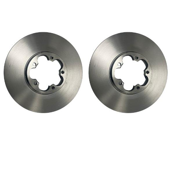 Front Brake Disc Ford Transit Mk8 Rwd 2.2 2.0 Twin Rear Wheel 308Mm Pair