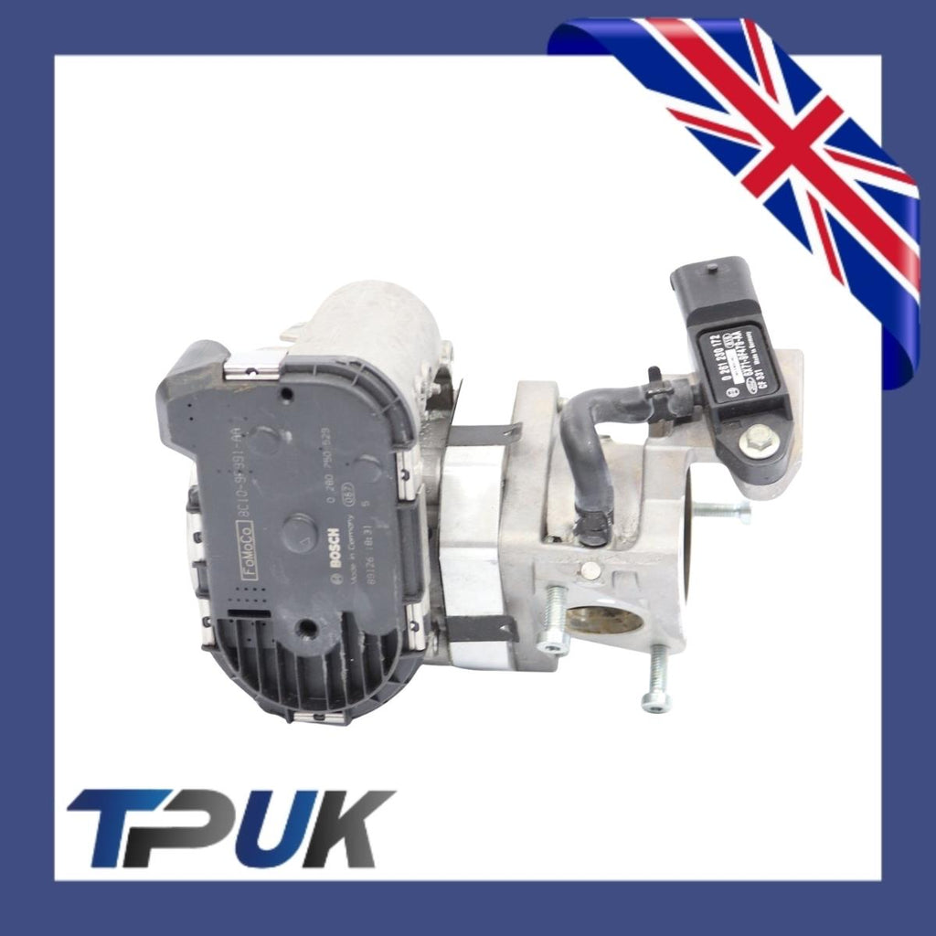Ford Transit 2.4 Mk7 Throttle Plate Housing Body With Map Sensor 2006 On