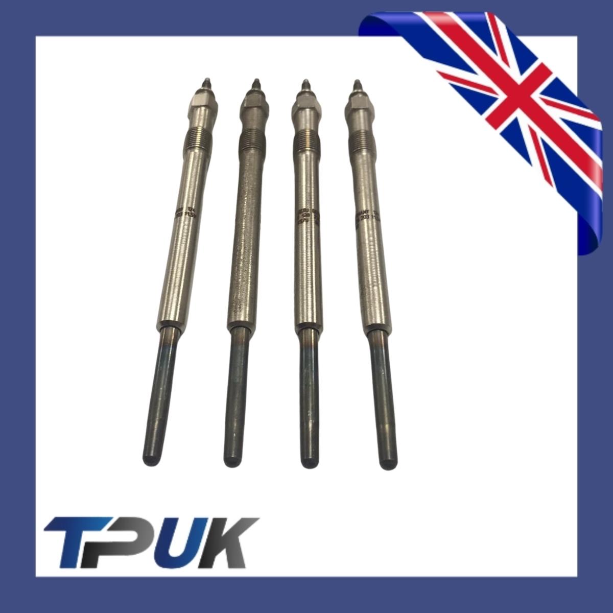 Used Glow Plugs For Ford Transit Mk6 Mk7 Mondeo Mk3 2.0 2.2 2.4 2000 On Set Of 4