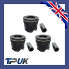 Piston Rings And Pin For Land Rover Defender 2.4 2006 On Per 3 72725Std