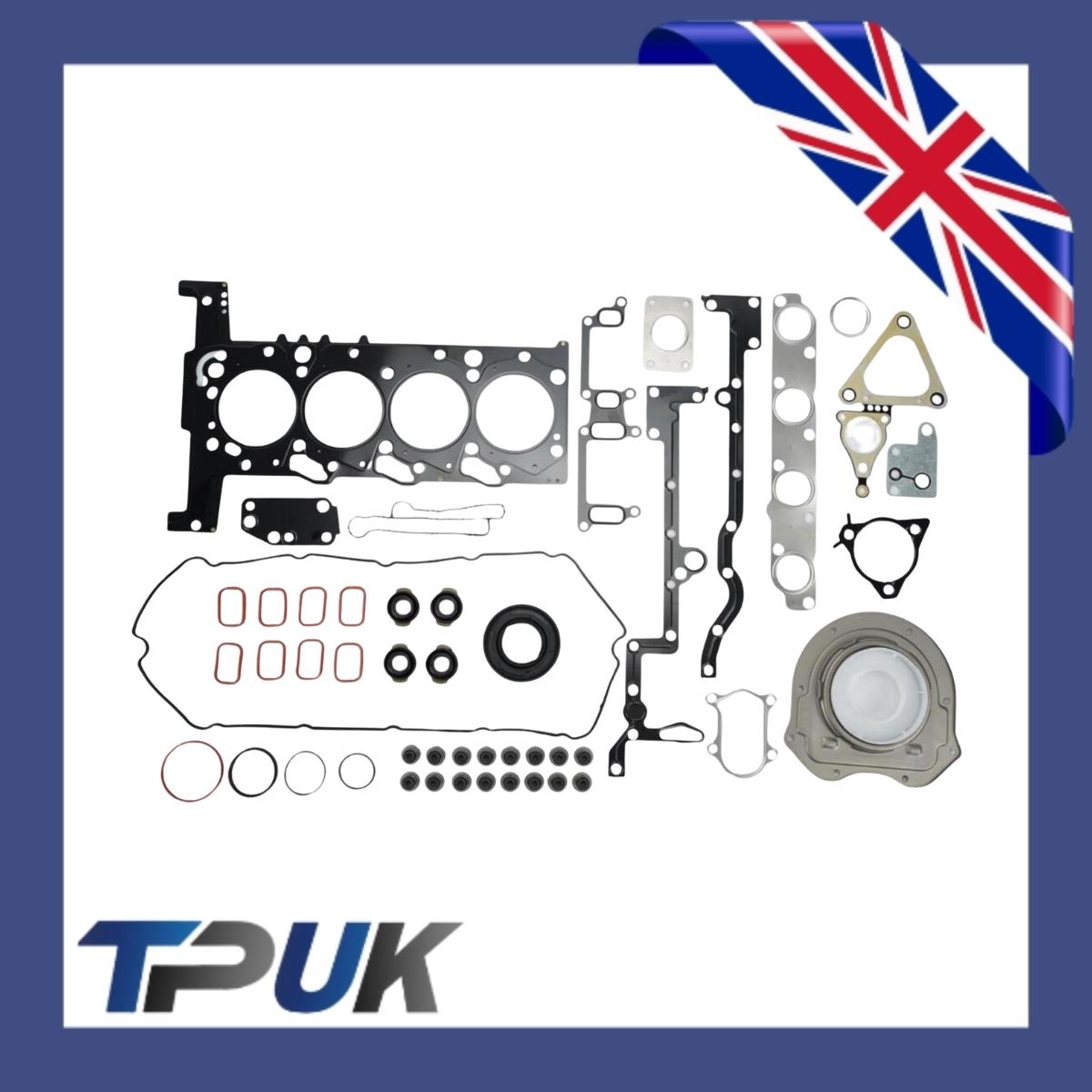 Gasket Set Head Gasket Crankshaft Valve Stem Seal For Ducato 2.2 Fwd 06-12 Euro4