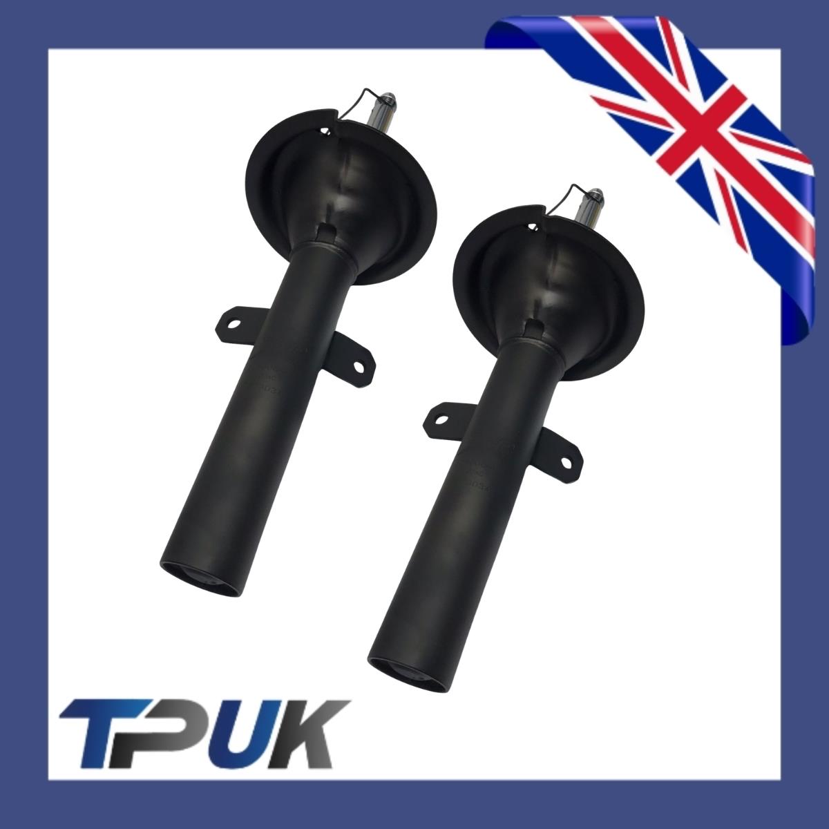 Front Shock Absorber Pair For Ford Transit Mk7 Rwd 2.4 2006 On Left Right