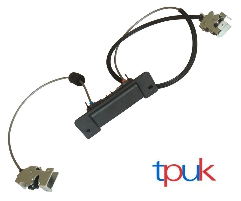 Ford Transit Rear Door Lock Latch Upper & Lower Cable Handle Mk6 Mk7 2000-2013