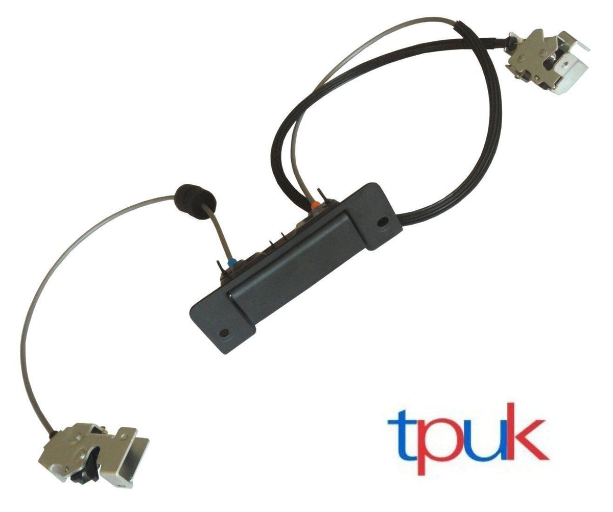 Ford Transit Rear Door Lock Latch Upper & Lower Cable Handle Mk6 Mk7 2000-2013