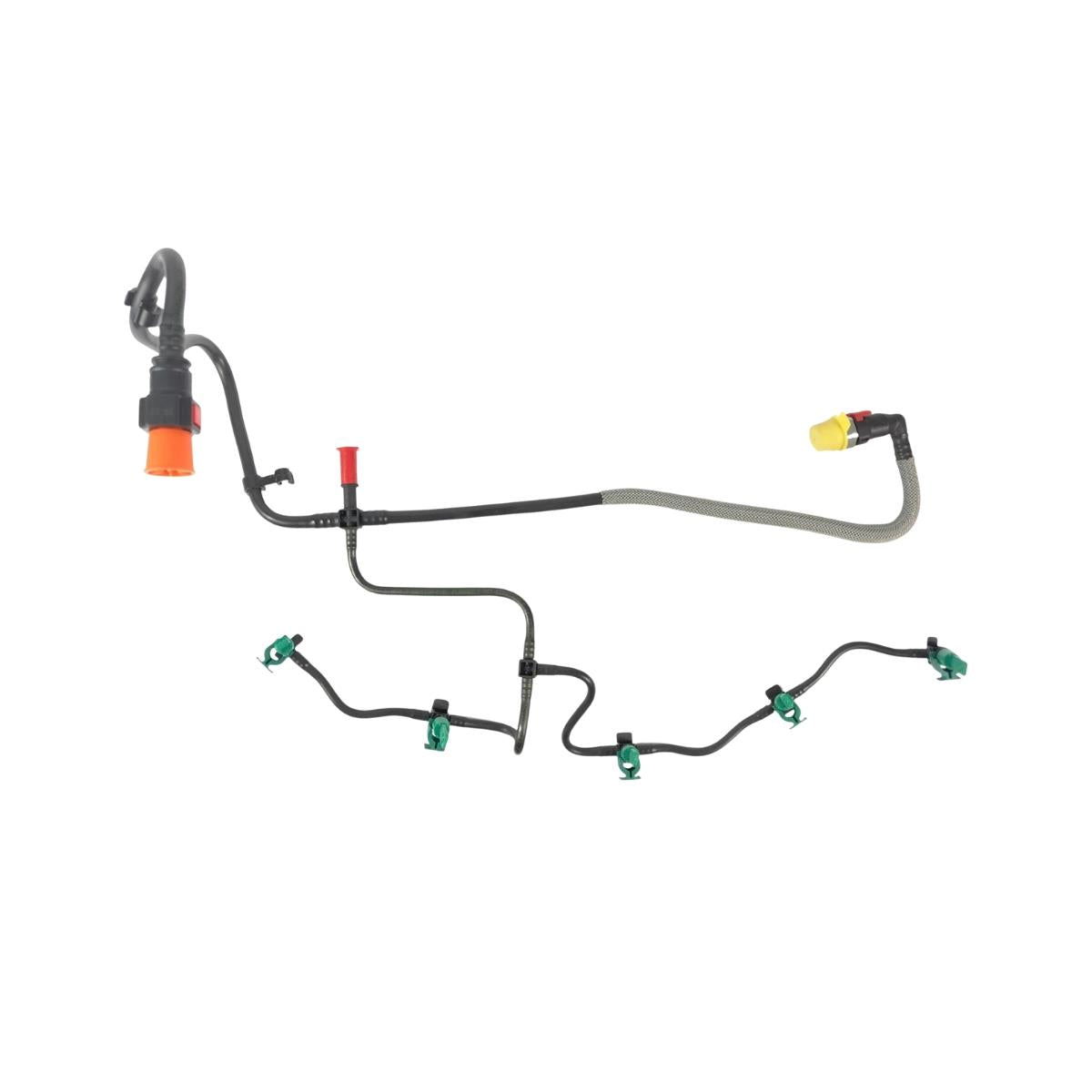 Fuel Injector Return Pipe Leak Off And Clips For Ford Transit Mk7 3.2 Tdci