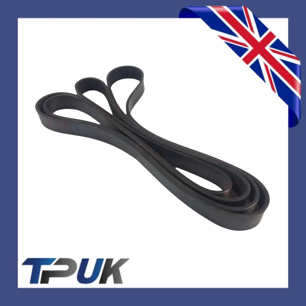 Fan Drive Belt Fits Transit Mk6 2.4 Rwd 2000-2006 With Air Con 7PK2875 1129182