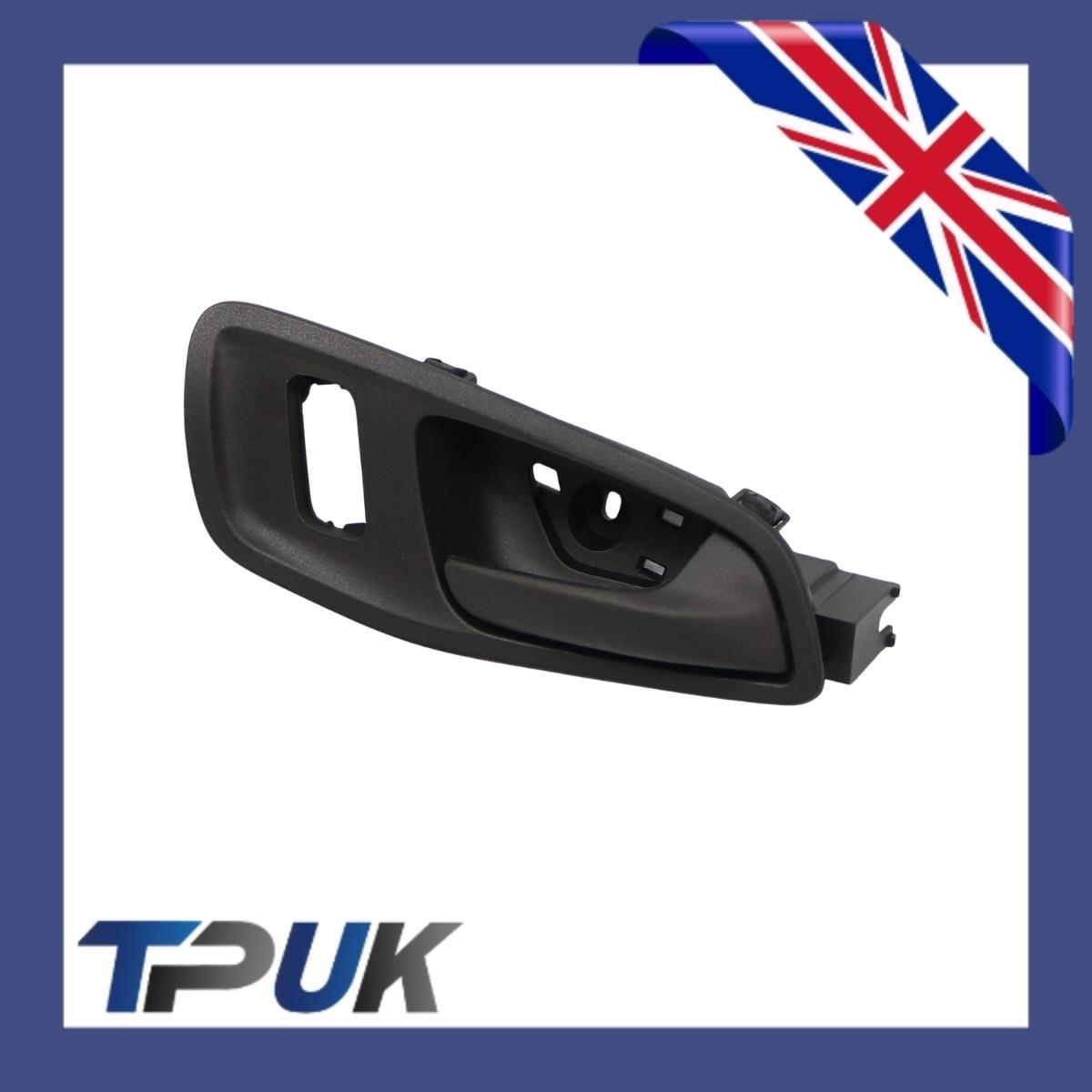 Ford Transit Mk8 + Transit Custom Inner Front Door Handle Right Side Black Type