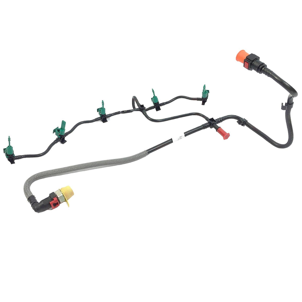 Fuel Injector Return Pipe Leak Off And Clips For Ford Transit Mk7 3.2 Tdci