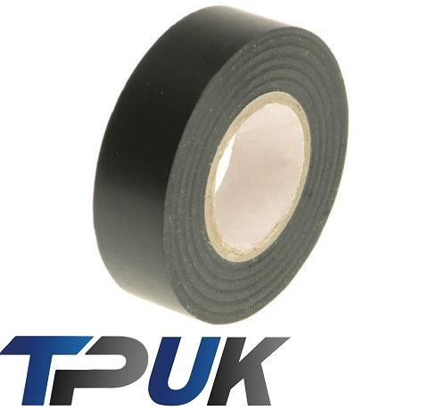 Insulation Black Tape 19Mm X 20M Electrical Pvc Flame Retardant Per 50 Rolls