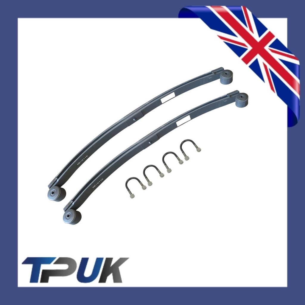 Ford Transit Leaf Springs Double  (2) 2.2 2.4 Pair Mk7 Fwd Rwd 75Mm Bush U Bolts