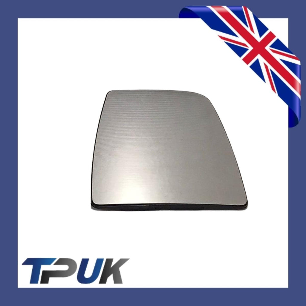 Ford Transit Mk8 2014 On Right Drivers Upper Wing Mirror Glass + Back Plate