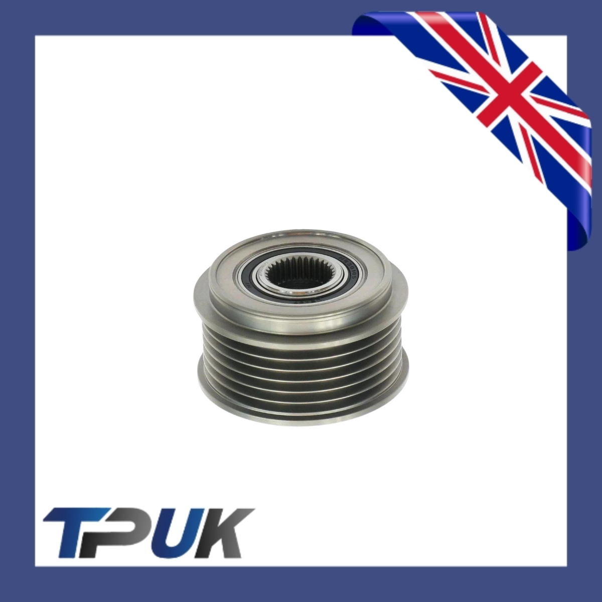 Alternator Clutch Pulley For Ford Focus C-Max 1.8 Tdci 2001-2012 5M5Q10344Aa
