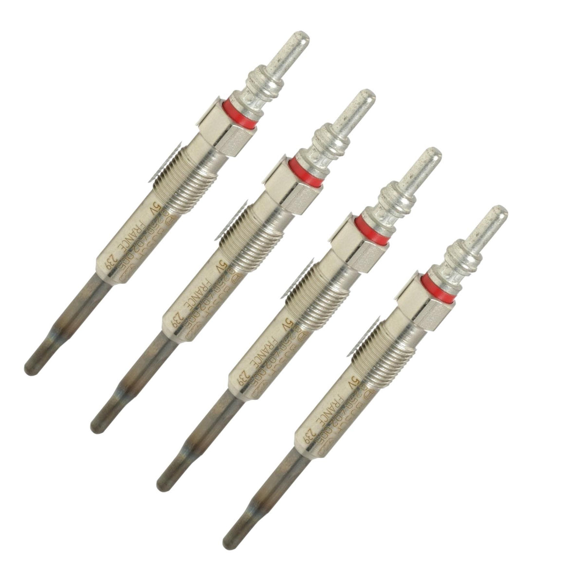 Glow Plug Set For Ford Transit Custom Mk8 2.0 Ecoblue Engines 2016 On Set Of 4