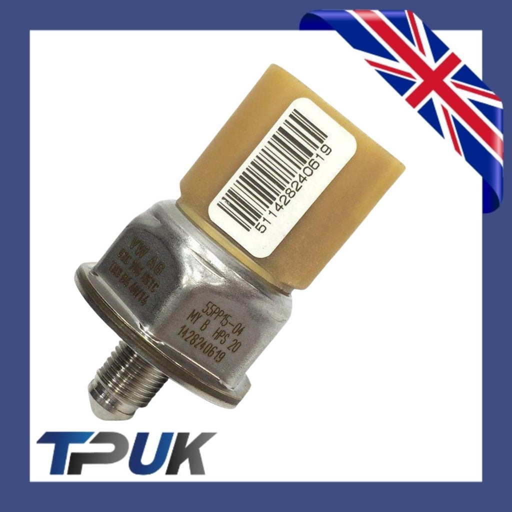 Audi 3.0 Fuel Rail High Pressure Sensor Injection Valve A4 A5 A6 A7 A8 Aq5 Aq7