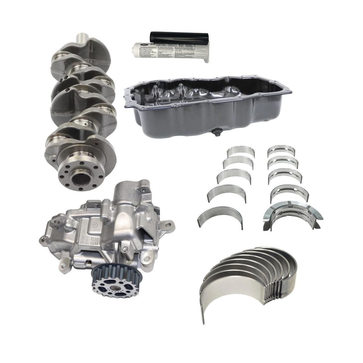Crankshaft Bearings Sump And Oil Pump For Transit Custom 2.0 Fwd Ecoblue 16 on