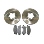 Front Brake Discs Pads For Ford Transit 2.2 Tdci Mk7 2006-2013 2256311 Pair 280mm