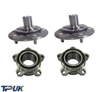A Pair Of Front Wheel Hub & Bearing Ford Transit 2000-2006 Single Rear Wheel 2.4