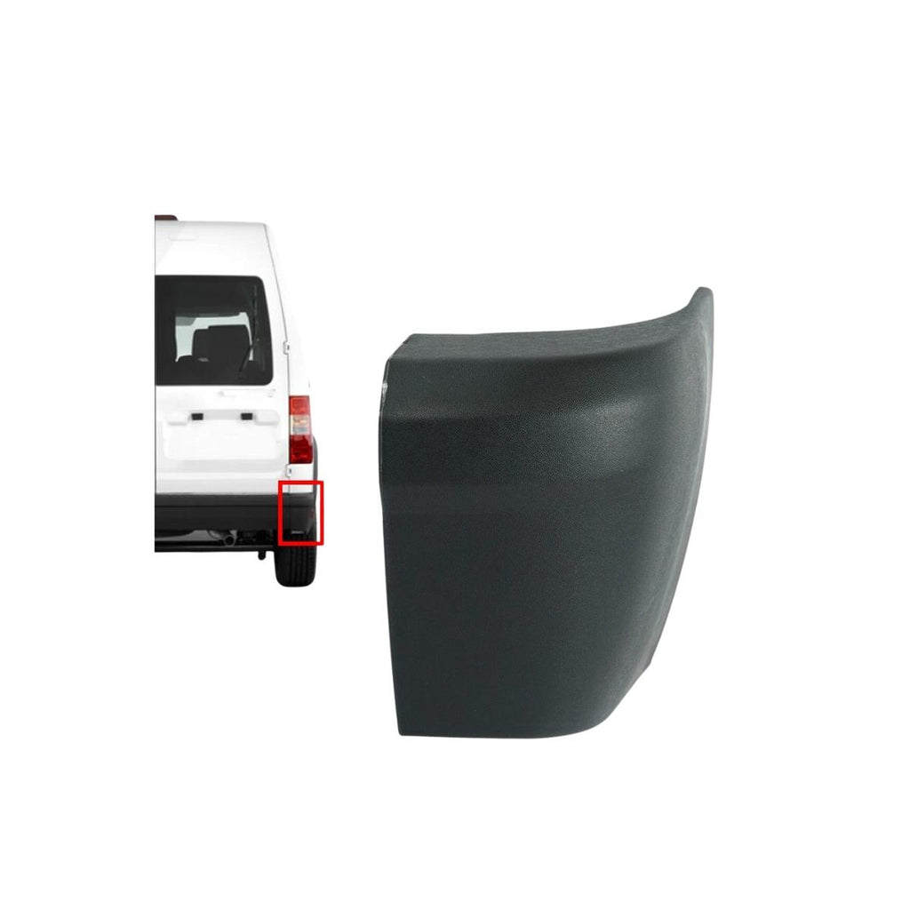 Ford Transit Connect 2003-2013 Rear Bumper Corner/ Cap Right O/S