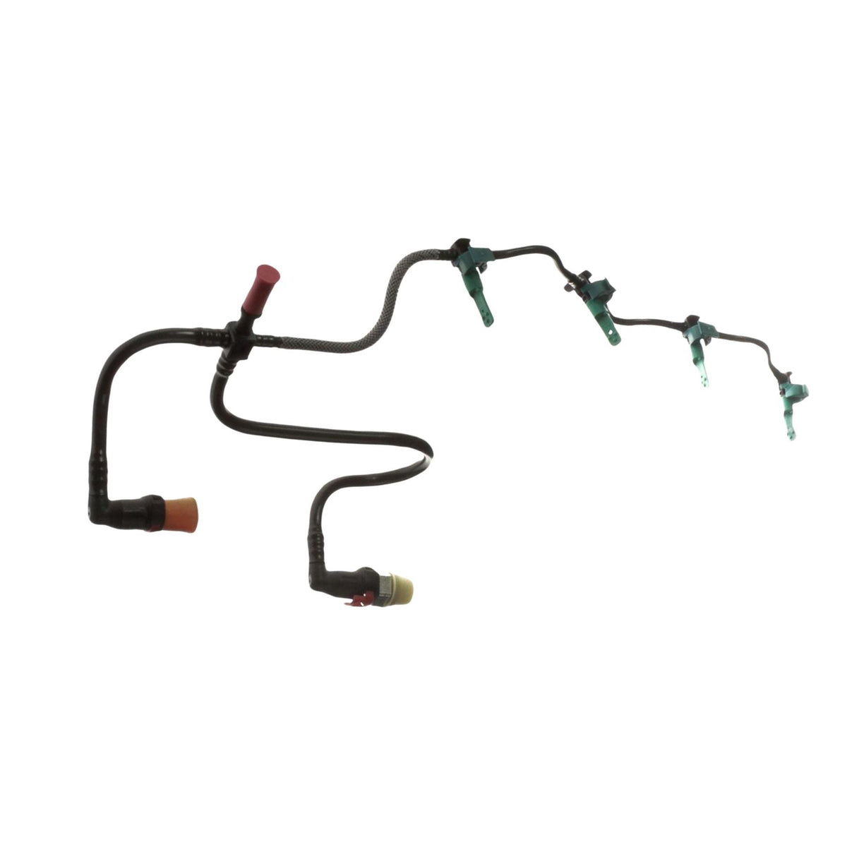 Fuel Injector Return Pipe Leak Off For Ford Transit 2.2 Fwd Mk7 With Clips