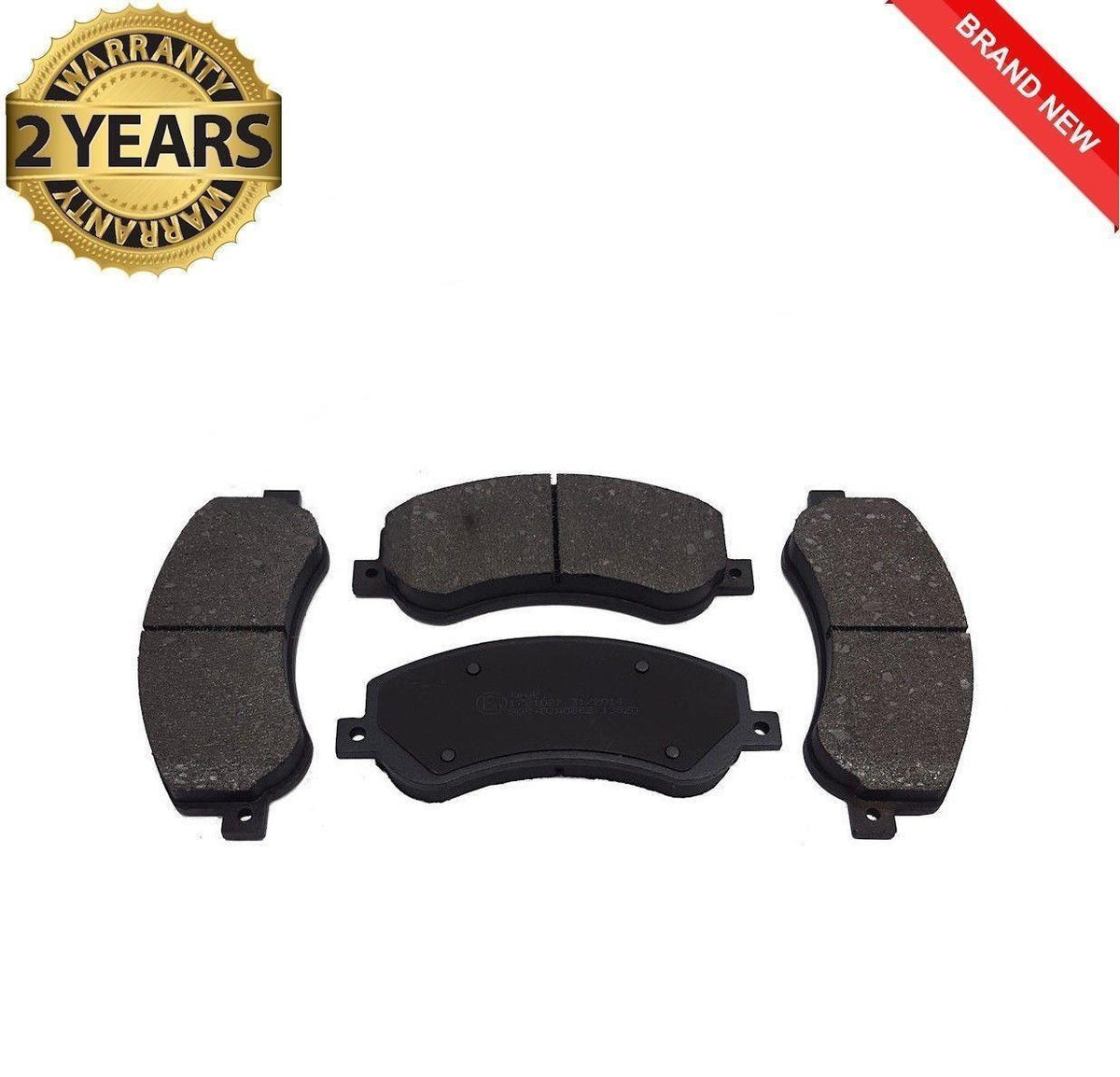 Transit Front Brake Pads 2.4 Mk7 Rwd 2.2 Rwd Full Set E Marked 9C11-2K021-Aa New