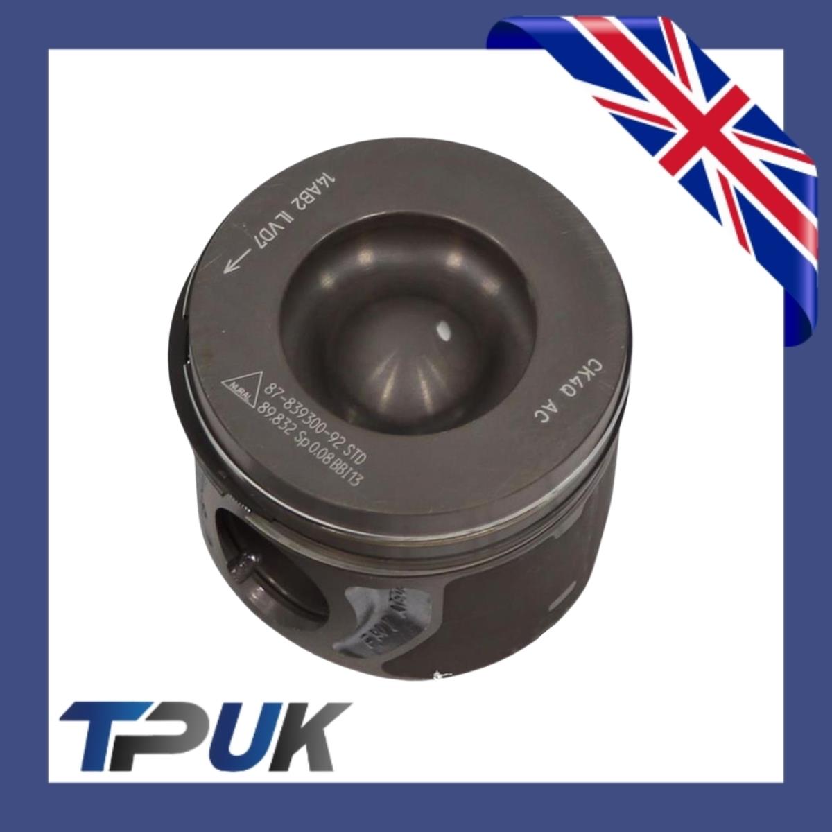 Set of 5 Pistons For Ranger 3.2 4.0 2011 On With Rings Pin 0.50 Oversize 72768