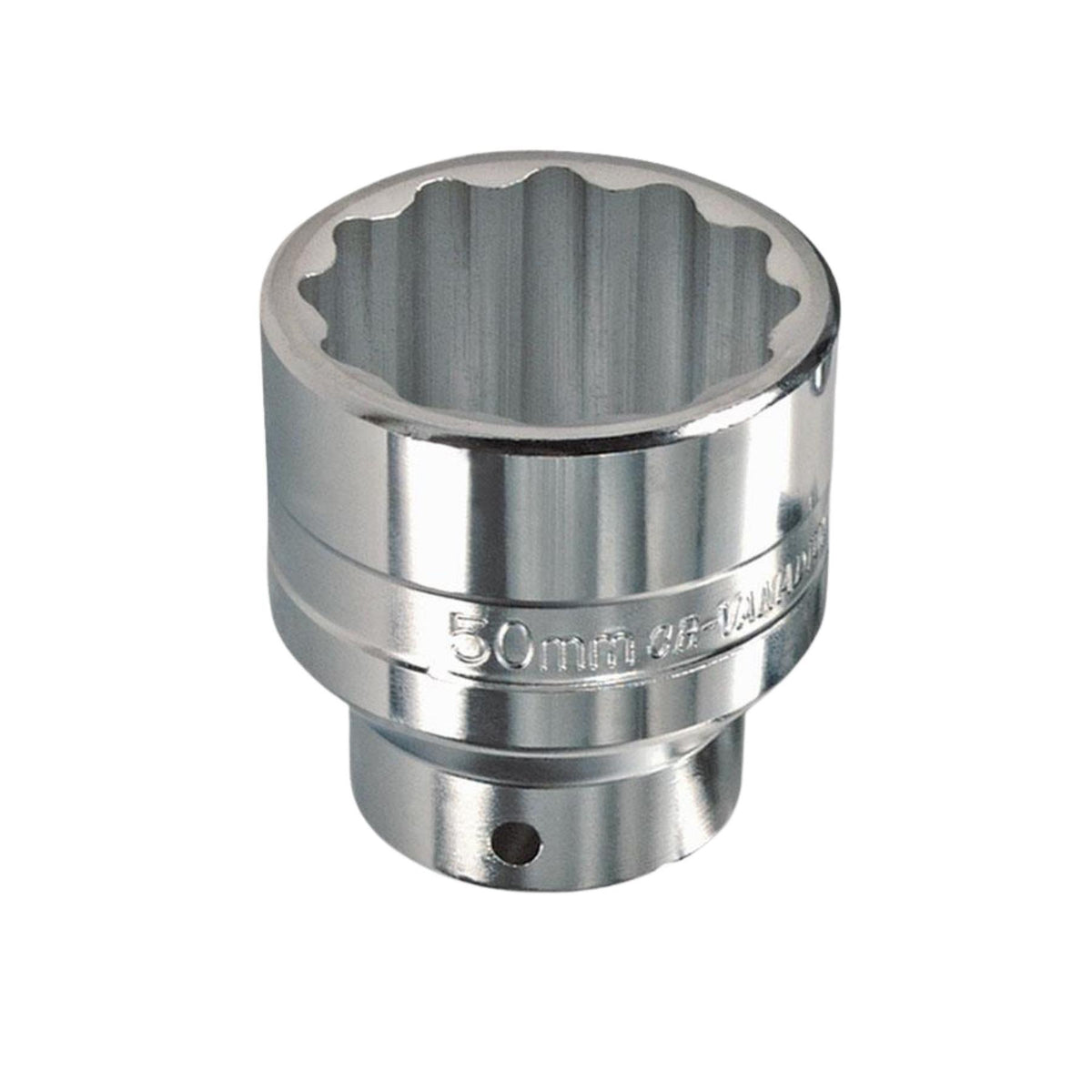Laser Bi-Hex Socket 3/4"D 50Mm 1907 For Ford Transit Hub 1907 Chrome