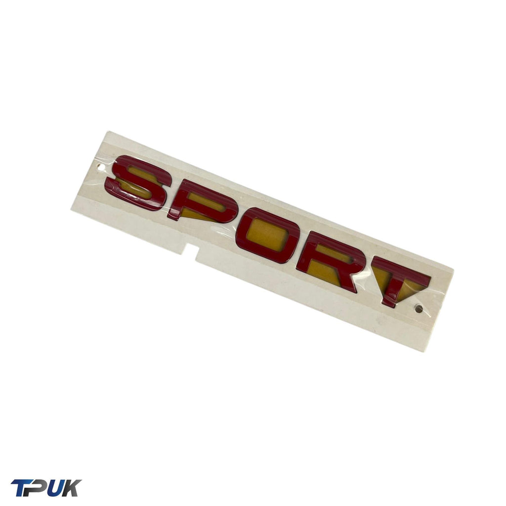 Tailgates Emblem For Land Rover Range Rover Sport 3.0 D 2009-2013 Red Genuine