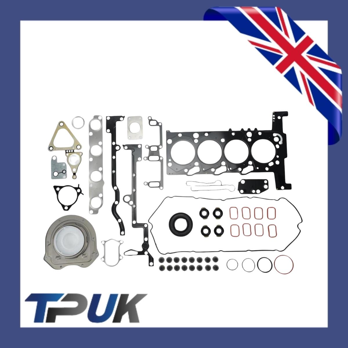 Gasket Set Head Gasket Crankshaft Valve Stem Seal For Ducato 2.2 Fwd 06-12 Euro4