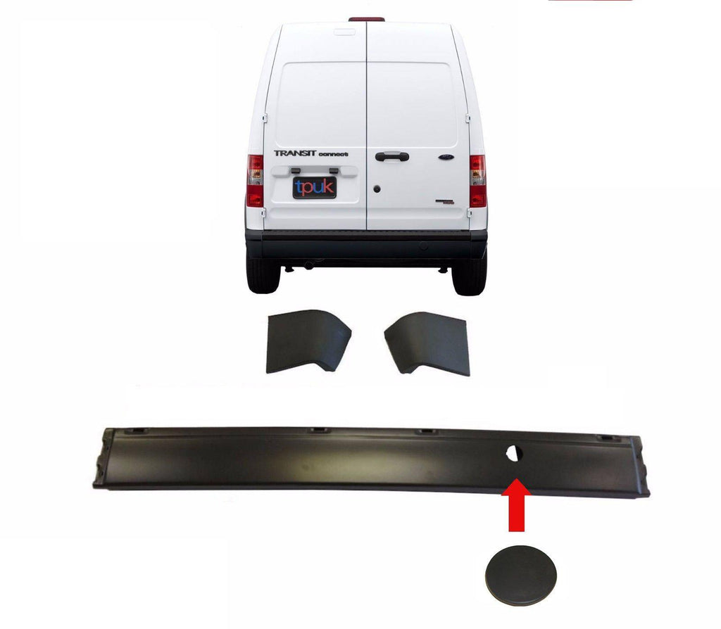 Ford Transit Connect Rear Bumper And Bumper End Caps 2002-2013