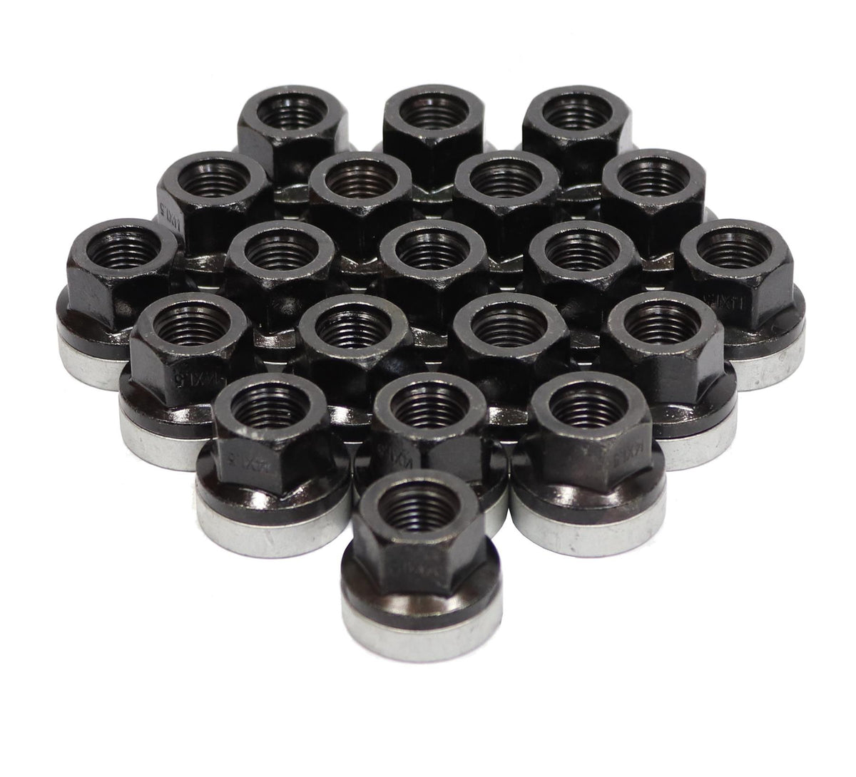 Ford Transit Set Of 20 Wheel Nuts Mk8 2014 On M14X1.5 Mm O.E Quality Nut
