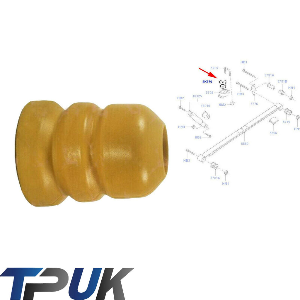 Rear Bump Stop Buffer Rubber For Ford Transit Connect 2002 - 2013 Suspension