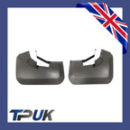 FORD TRANSIT MK8 2014 ON. TWIN REAR WHEEL MUDFLAPS PAIR LEFT AND RIGHT