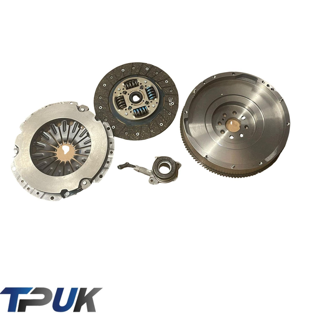 4 Piece Clutch Kit For Ford Transit Mk8 Custom 2.0 Fwd Ecoblue & Solid Flywheel