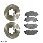 Front Brake Discs Pads For Ford Transit 2.2 Tdci Mk7 2006-2013 2256311 Pair 280mm