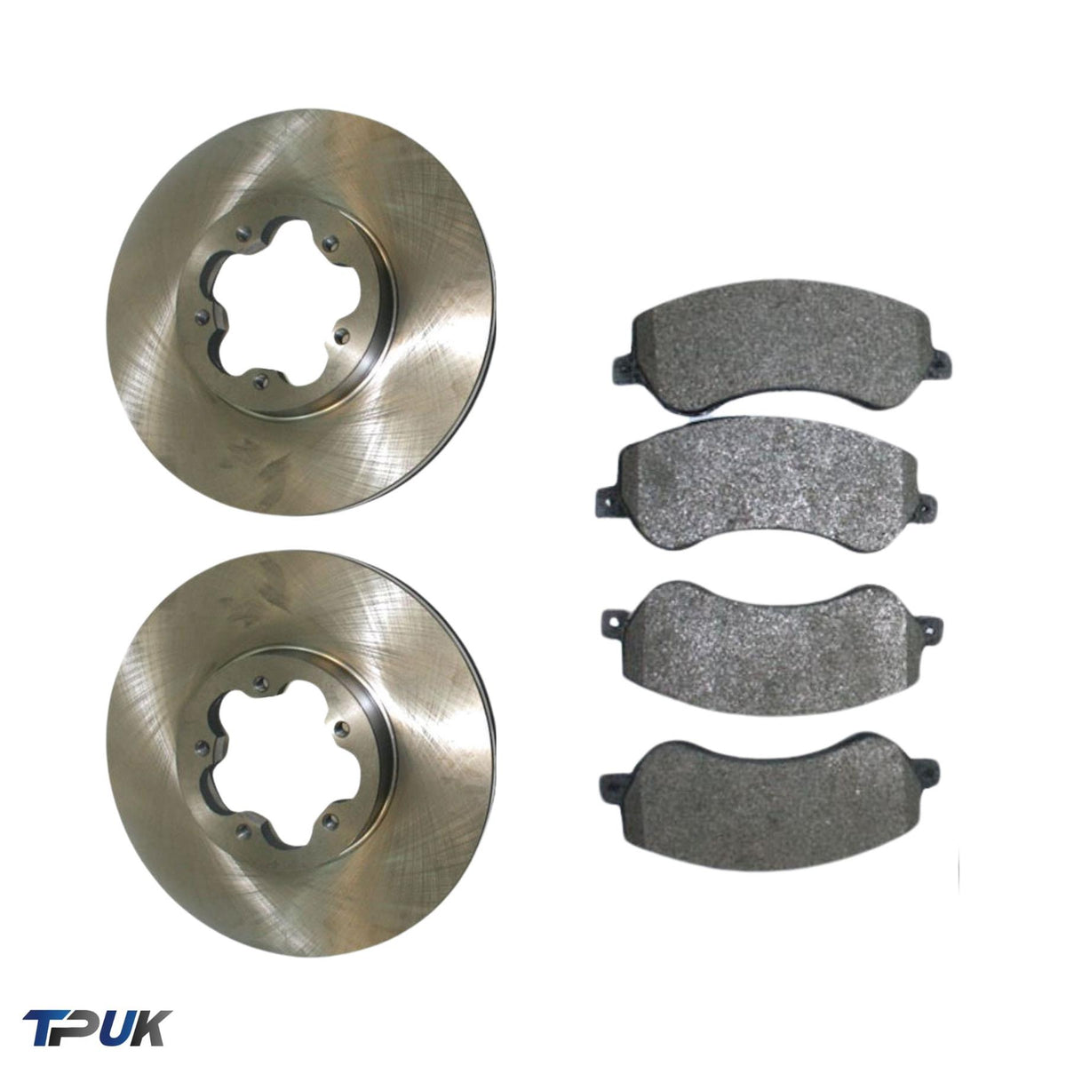 Front Brake Discs Pads For Ford Transit 2.2 Tdci Mk7 2006-2013 2256311 Pair 280mm