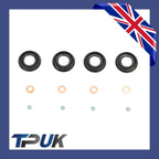 Ford Transit Mk8 Injector Seal Washer O-Ring And Injector Bolts Kit 2011 On