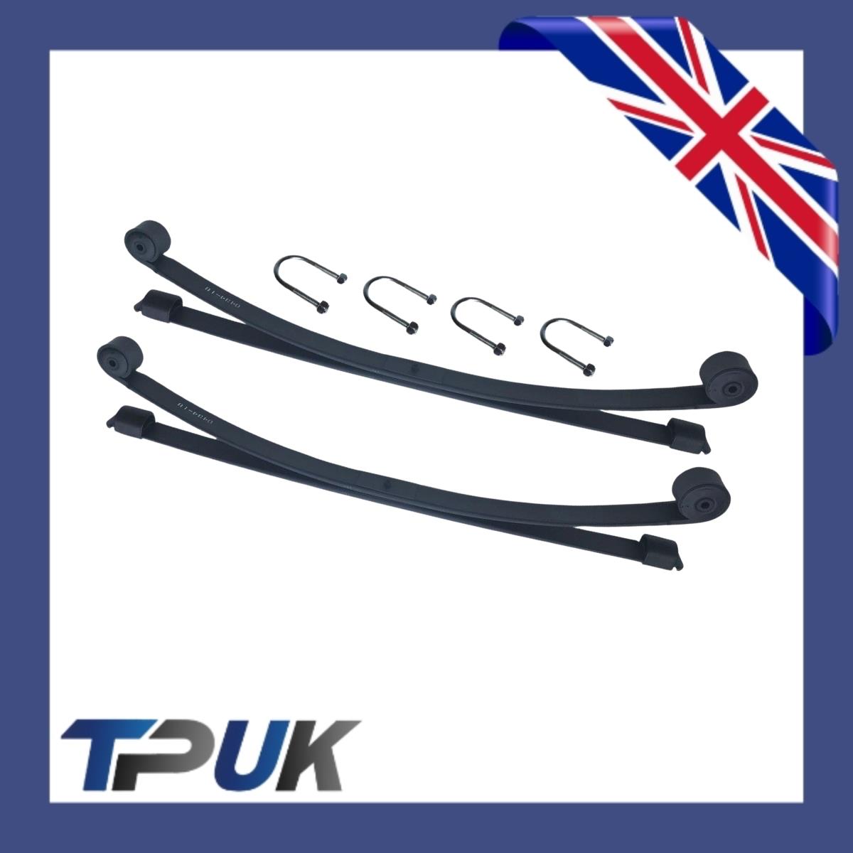 Ford Transit Leaf Springs Mk8 1+1 Pair Double 2.0 2.2 Rwd 14 On 76Mm