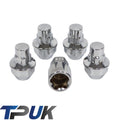 Ford Transit Mk8 Custom Locking Wheel Nut Set M14X1.5 Tapered Seat 4 Nuts 1 Key