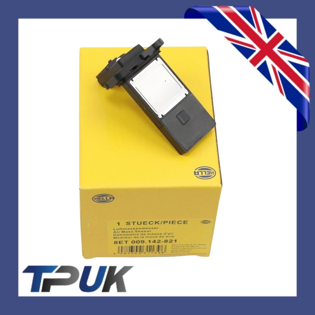 Mass Air Flow Sensor Ford Cmax Focus Galaxy Kuga Mondeo 1.6 1.8 2.0 2.2 Hella