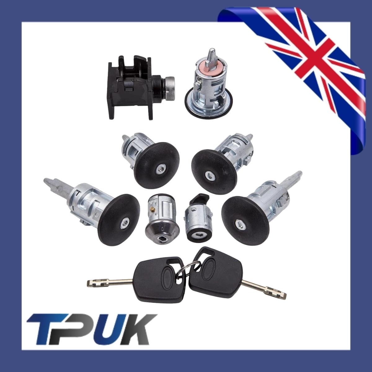 Ford Transit Connect Lock Set 2002 - 2007 With Bonnet Fuel Door Lock Brand New