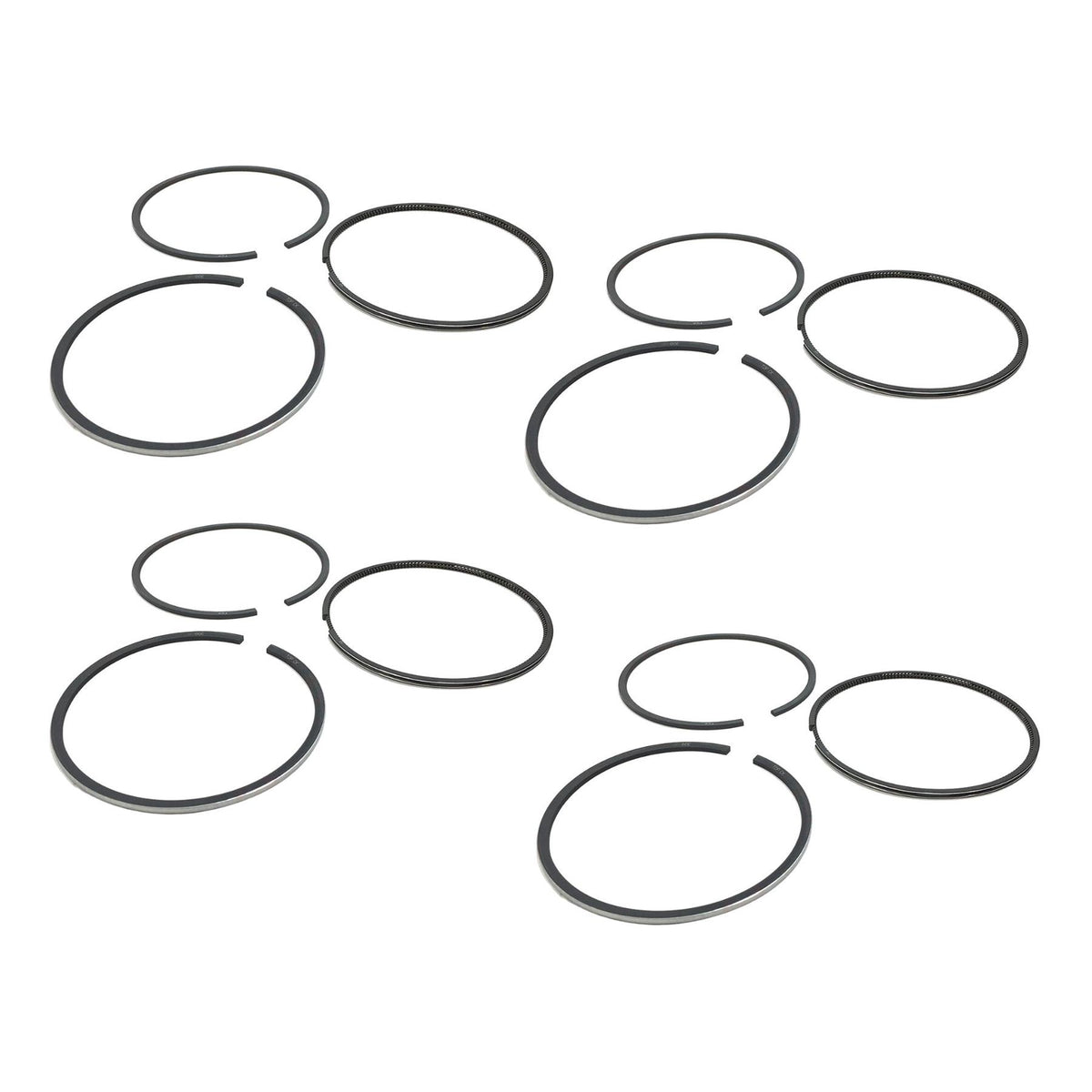 Piston Ring Set For Ford Galaxy Transit Connect 1.8 1998-2015 Per 4 0610700710