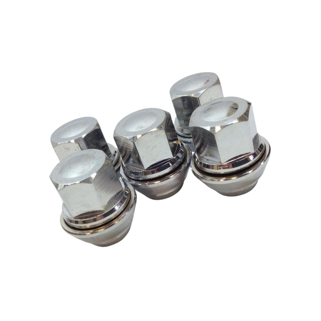 Wheel Nut Set Of 5 For Ford Scorpio 2.0 2.3 2.5 2.9 1994-1998 Solid Chrome