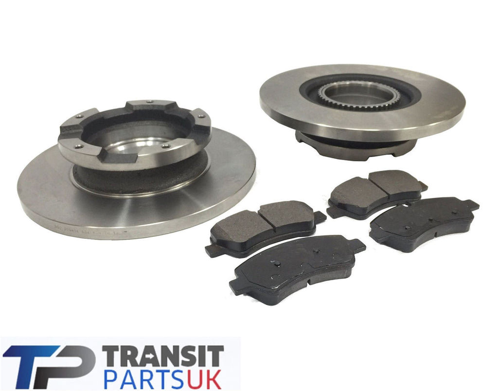 Ford Transit Mk8 Custom Rear Brake Pads Discs 2.2 Fwd 2012 On 288Mm